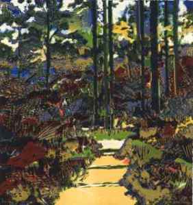 Bernadette Madden : Screenprint on paper : 49 X 47 : Varied edition 18