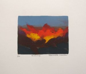 Burning_Screenprint_ Bernadette Madden