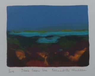 Dark Green Sea_Screenprint_Bernadette Madden