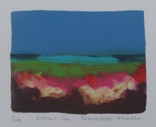 Distant Sea _Screenprint _Bernadette Madden