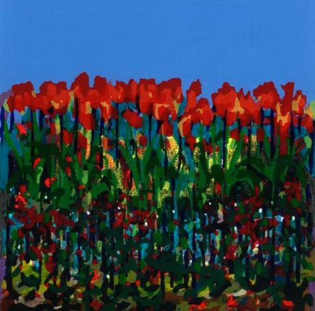 Tulips_Bernadette Madden_Screenprint